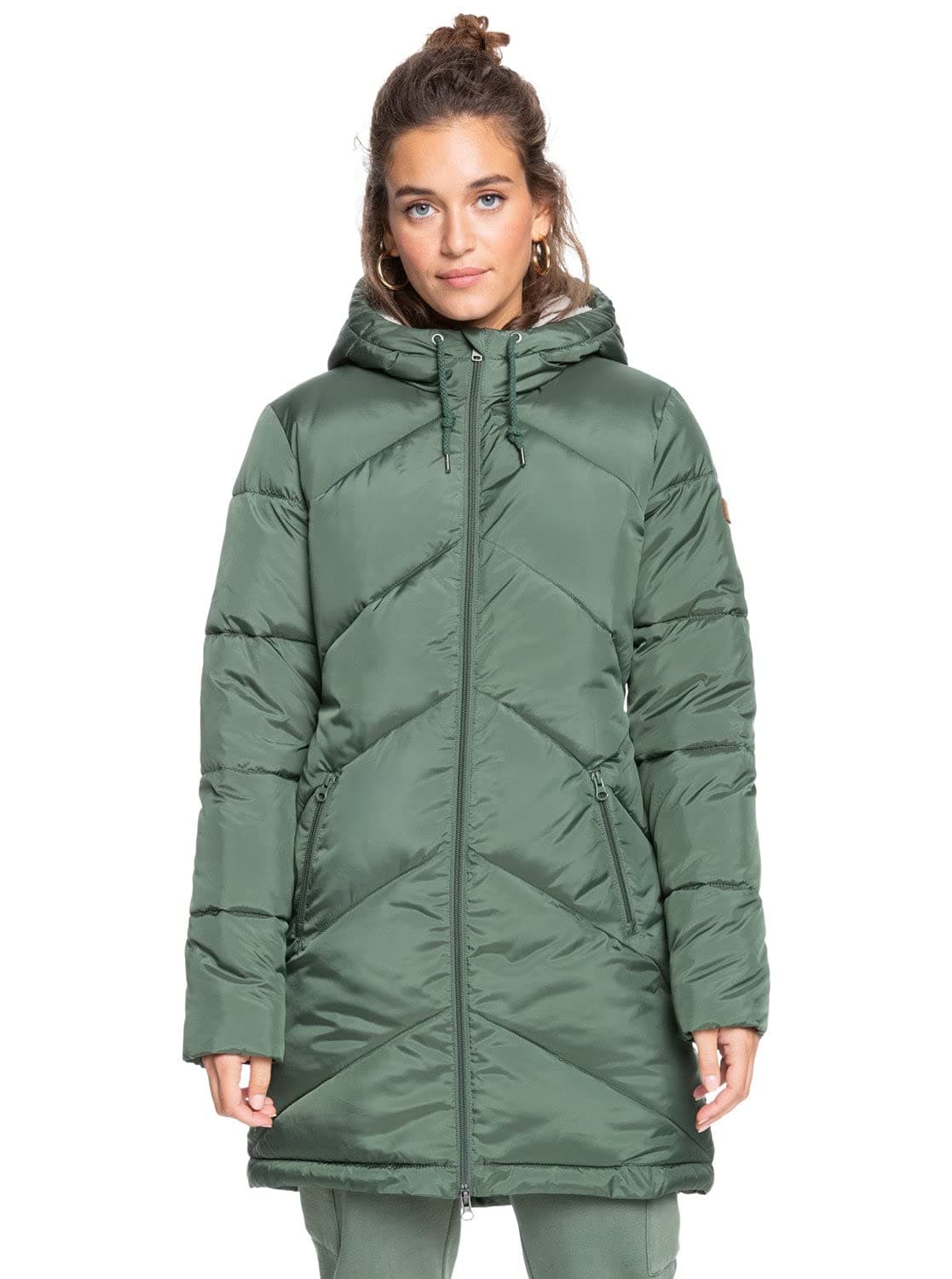 ROXY Women's Storm Warning - Water Repellent Coat for Women Windbreaker