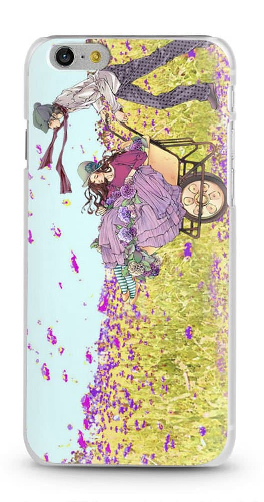 iPhone 6 Plus Case 5.5 inch AFYCOLOR Hard PC Material with 3D UV Embossing Craft Print - Simply Life Series of Country Life