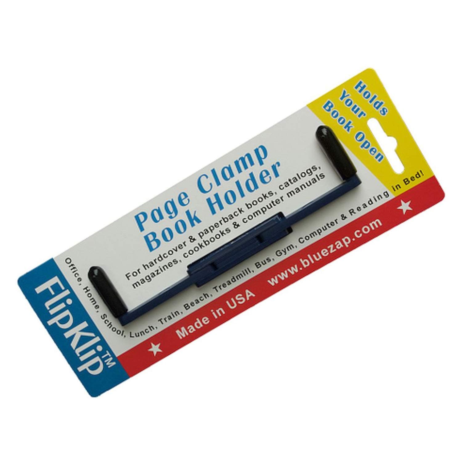 Bluezapflipklip Treadmill Book Holder 1-Pak