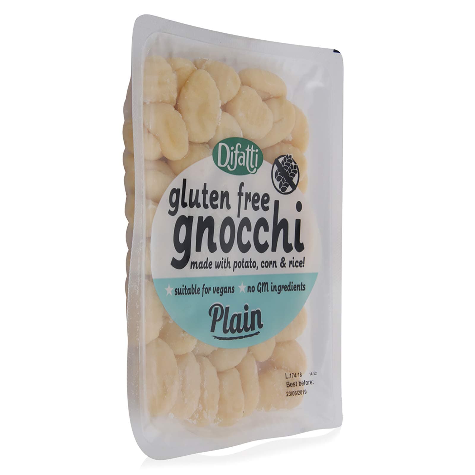 Difatti Gluten Free Plain Gnocchi - 250 gm