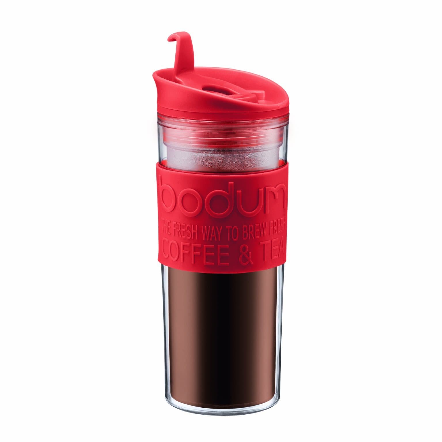 Plastic Insulated Double Wall Travel Mug