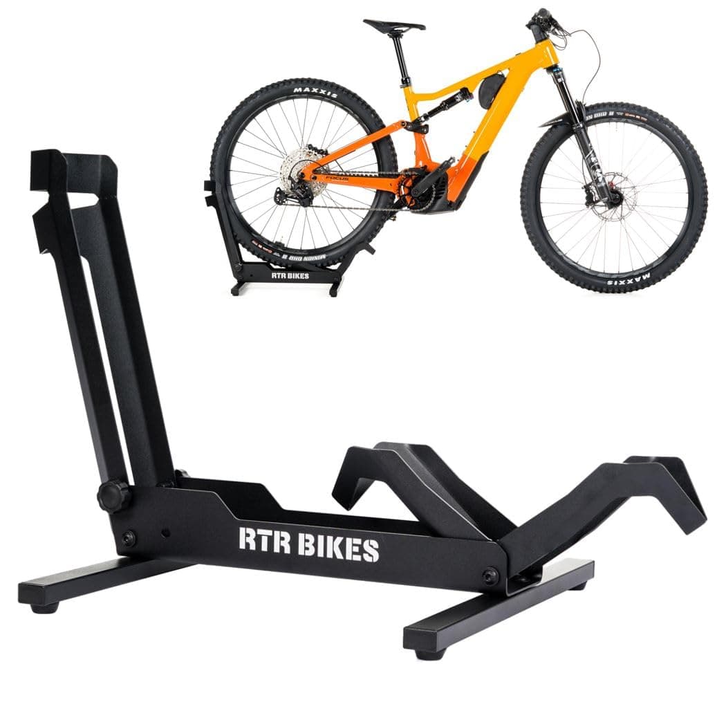 Brutus Professional Freestanding Bike Stand - Ideal for Your Garage, Home or Bicycle Shop