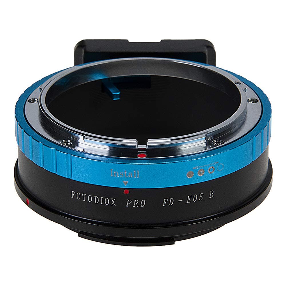 Fotodiox Pro Lens Mount Adapter Compatible with Canon Fd & Fl 35mm Slr Lenses to Canon Rf (EOS-R) Mount Mirrorless Camera Bodies