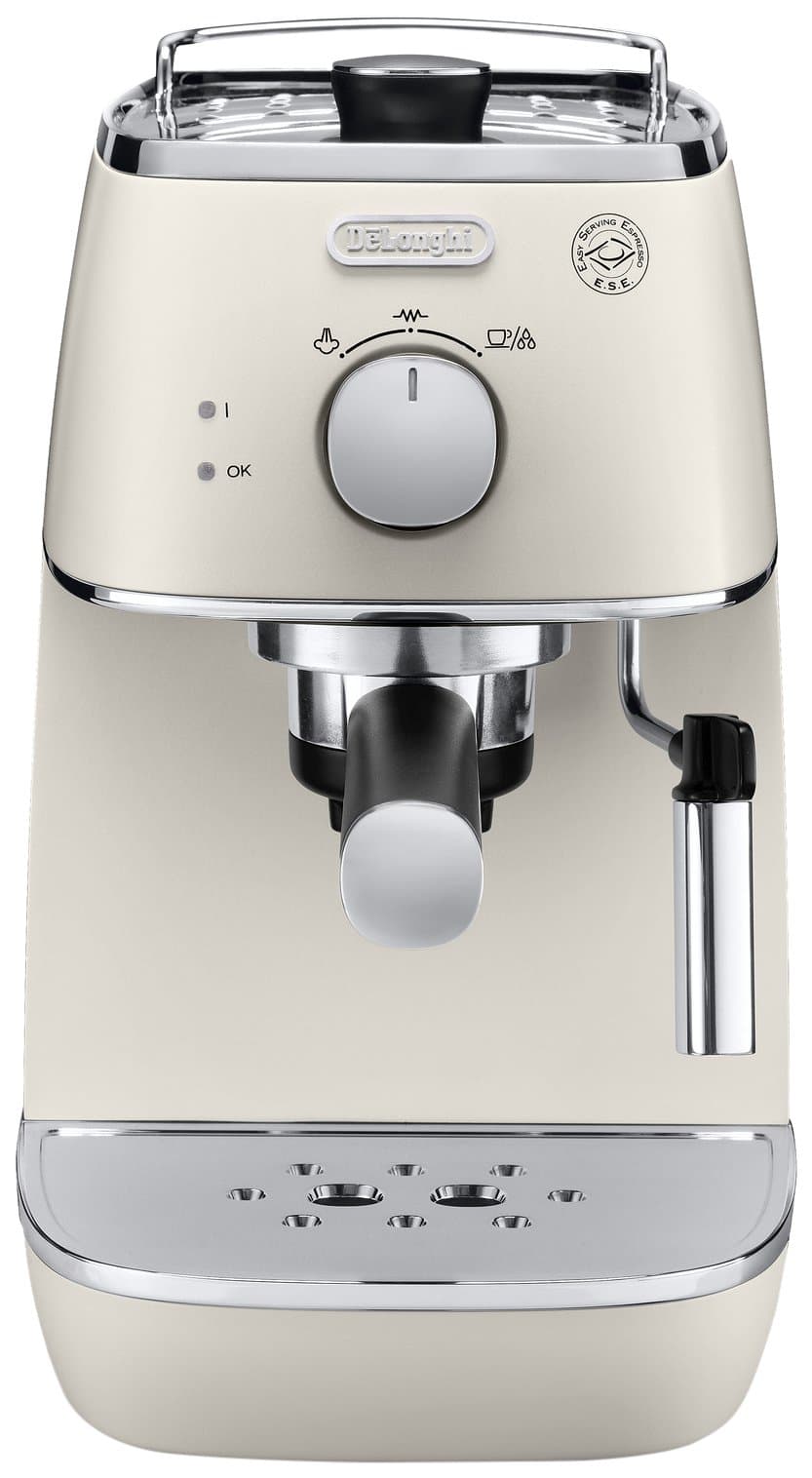 De'Longhi ECI341.W Distinta Pump Espresso Machine, 1100 W, 1 Liter, White