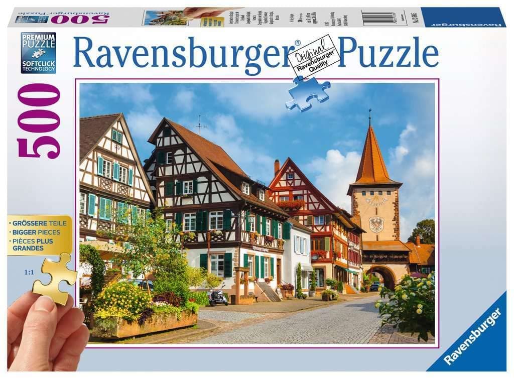 Ravensburger 13686" Gengenbach im Kinzigtal Adult Puzzle, White