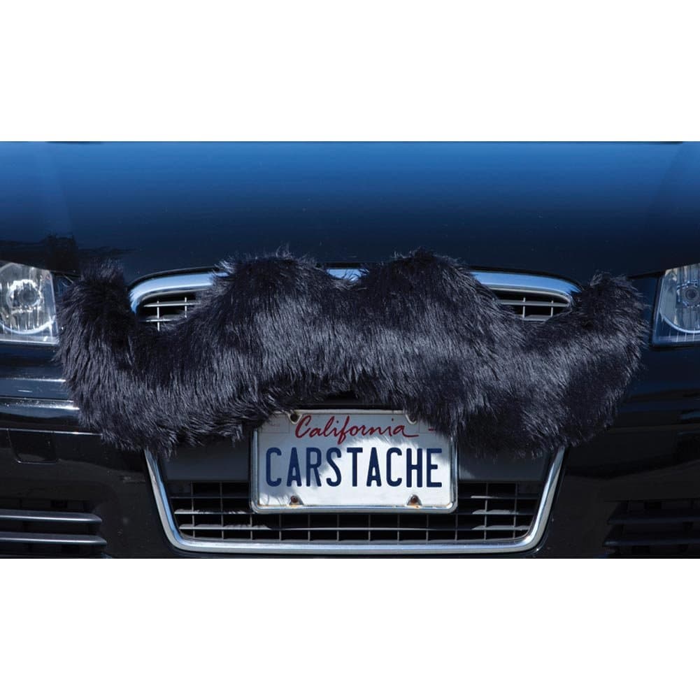 Carstache Classic Black Car Mustache