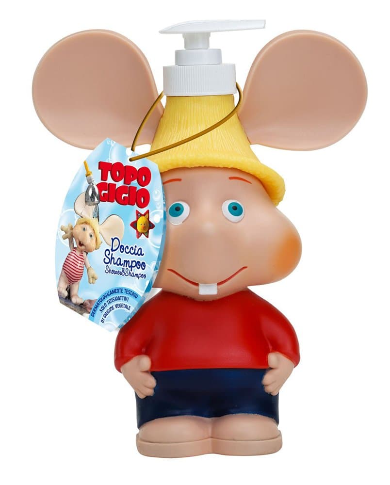Topo Gigio: 2in1 Shower and Shampoo 8.45 Fluid Ounce (250ml) Bottle [ Italian Import ]