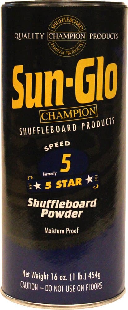 Sun-Glo5 Star Shuffleboard Wax