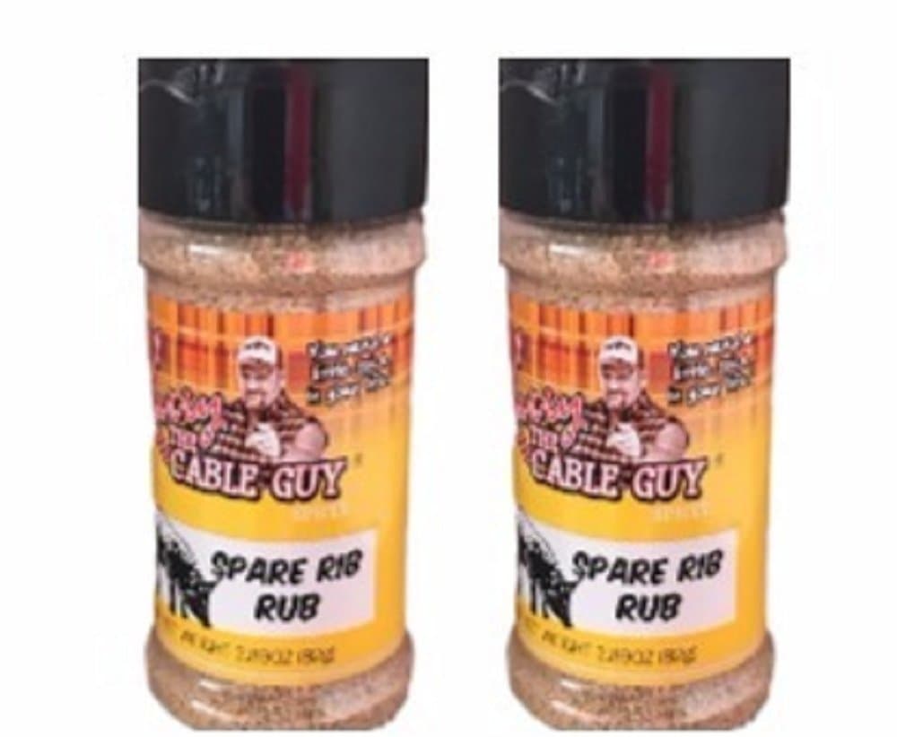 Spare Rib Rub Seasoning Larry The Cable Guy Spices 2.89 Ounce (Pack of 2)