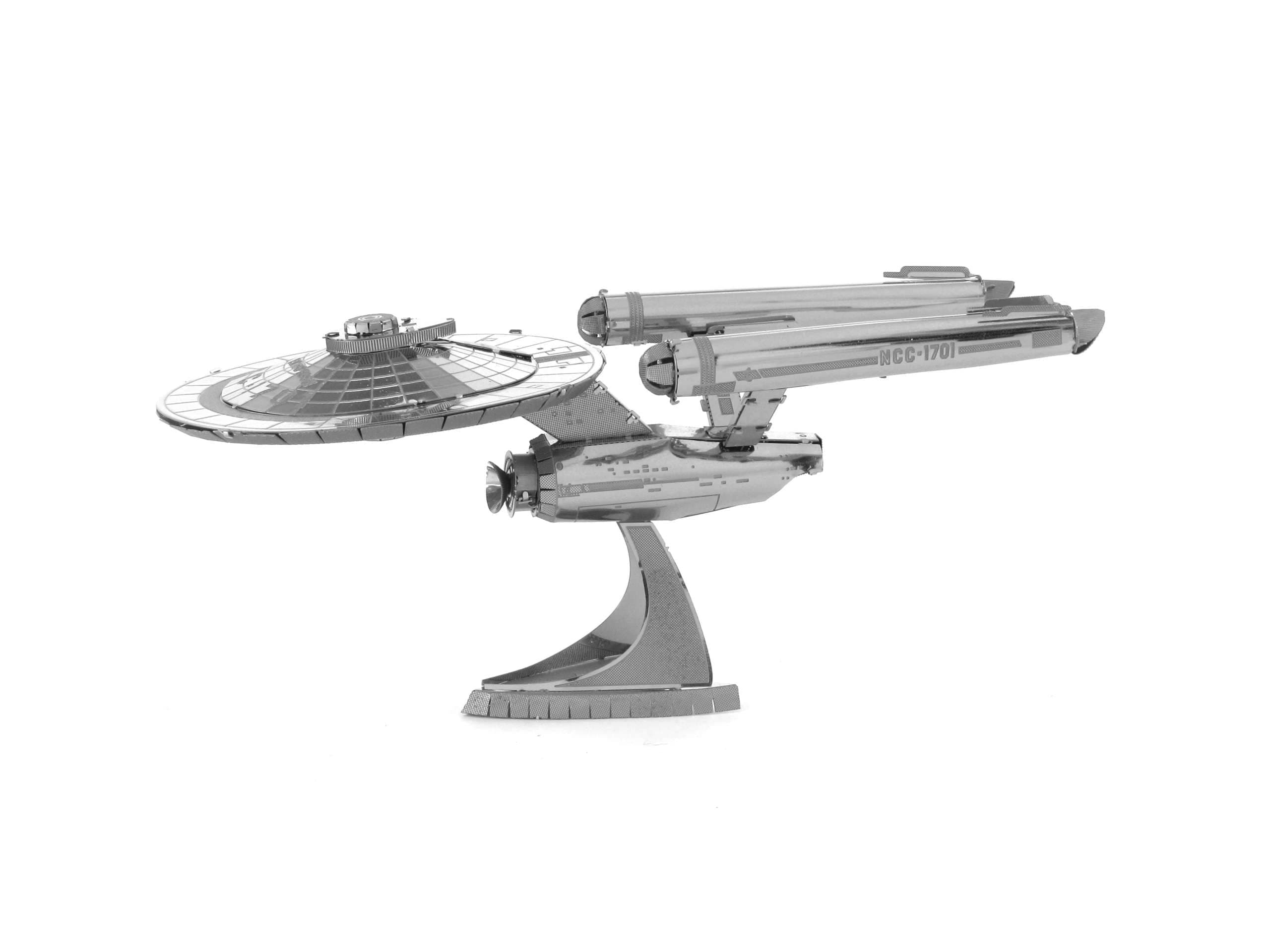Star Trek USS Enterprise NCC-1701 3D Metal Model Kit Fascinations
