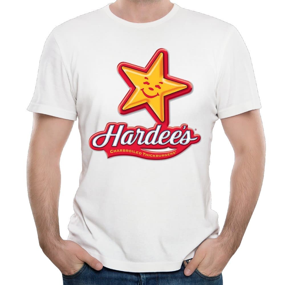Fashion Hardee's Logo T-shirts For Man