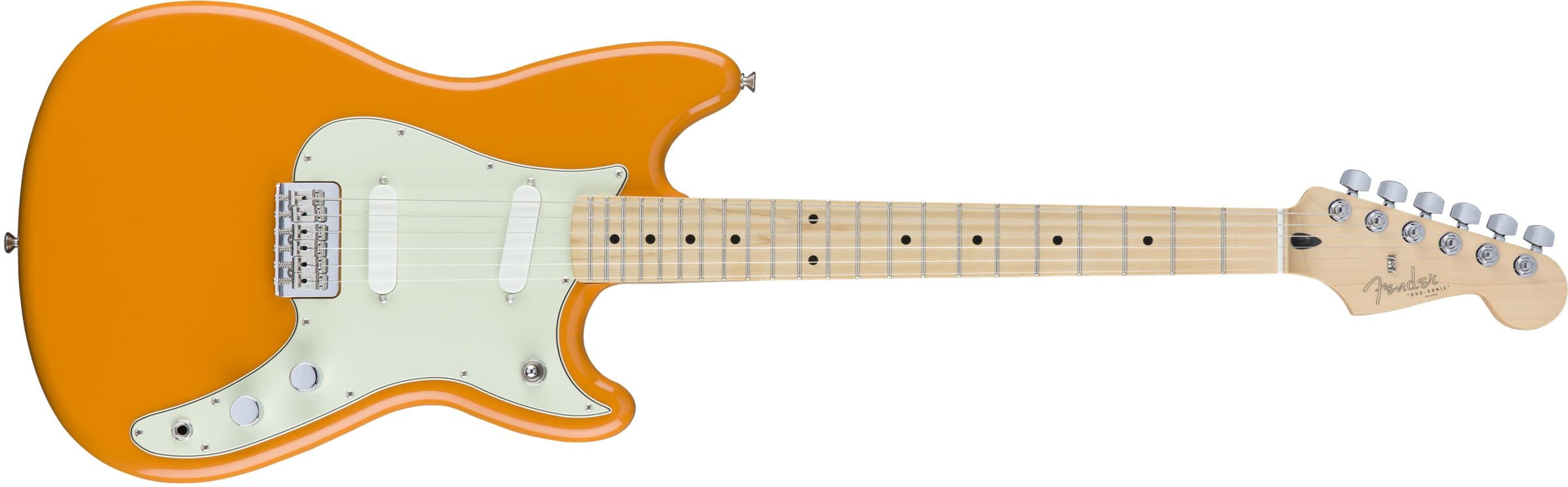 Fender Duo Sonic Orange Electric Guitar Maple Neck