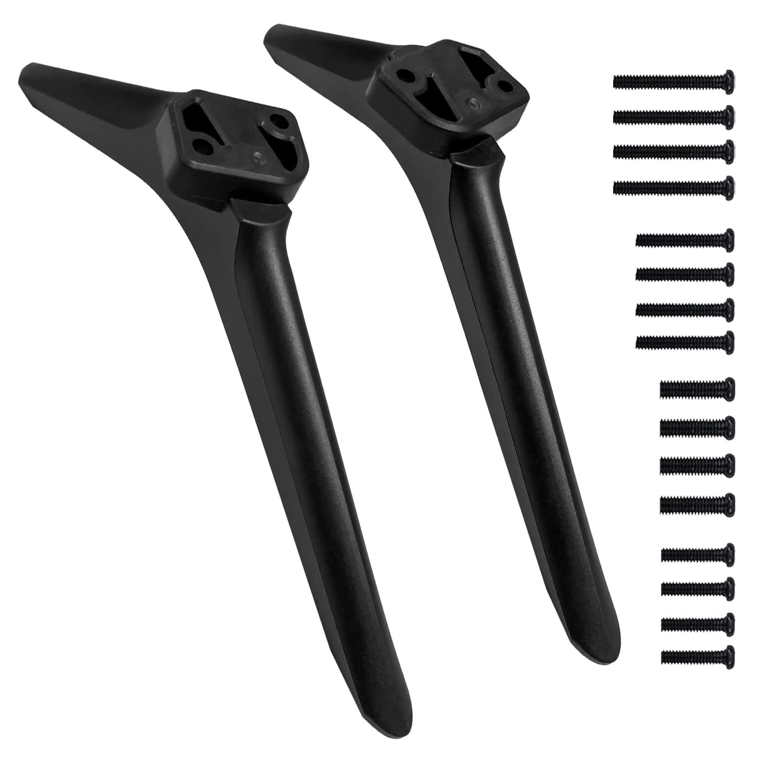 TV Base Stand for Hisense TV Stand, TV Stand Legs for Hisense 43" 50" 55" 58" 65" 75" TV, for 50R6E3 55R6090G 55R6G 55R6040G 55R6070G 58R6E3 43R6E3 65R6090G5 65R6E1 75R6E3, TV Stand Base with Screws