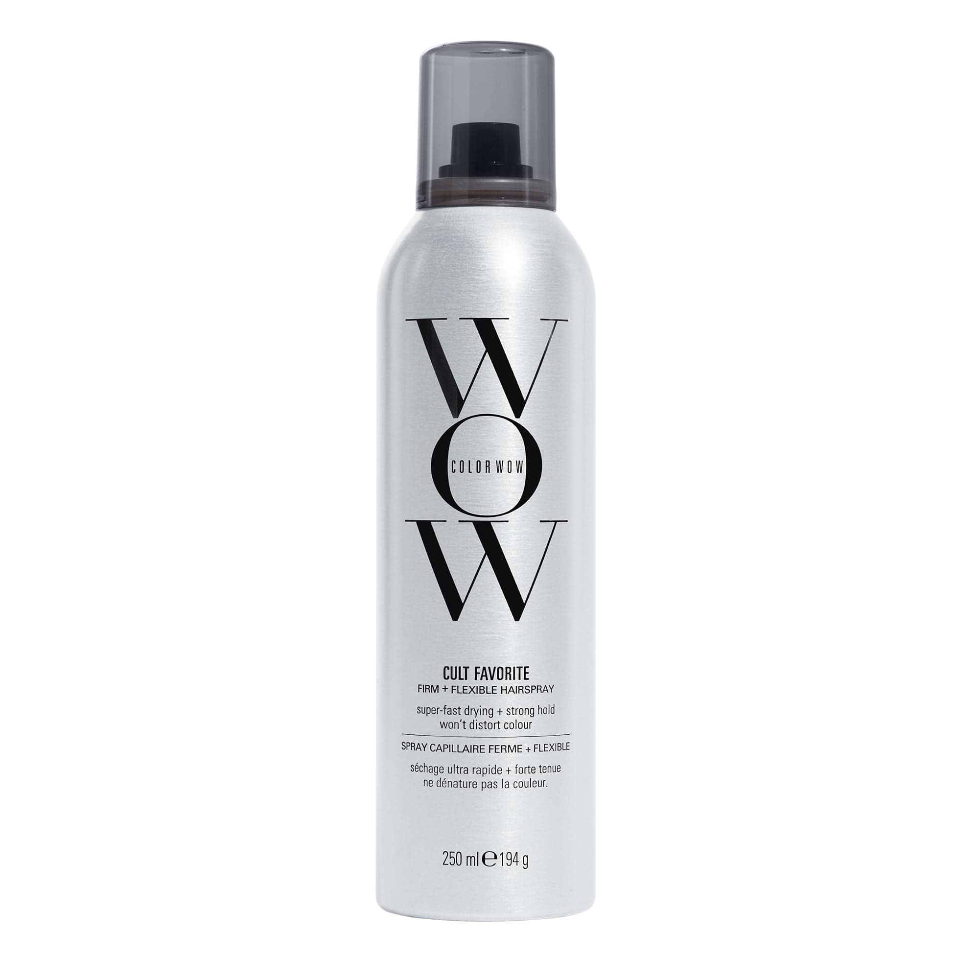 Cult Favorite Firm + Flexible Hairspray – Lightweight, Brushable Hold with Humidity + Heat Protection, 250ml