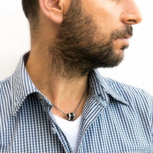 Men's Necklace - Men's Silver Necklace - Men's Vegan Necklace - Men's Jewelry - Guys Jewelry - Guys Necklace - Necklaces For Men - Jewelry For Men