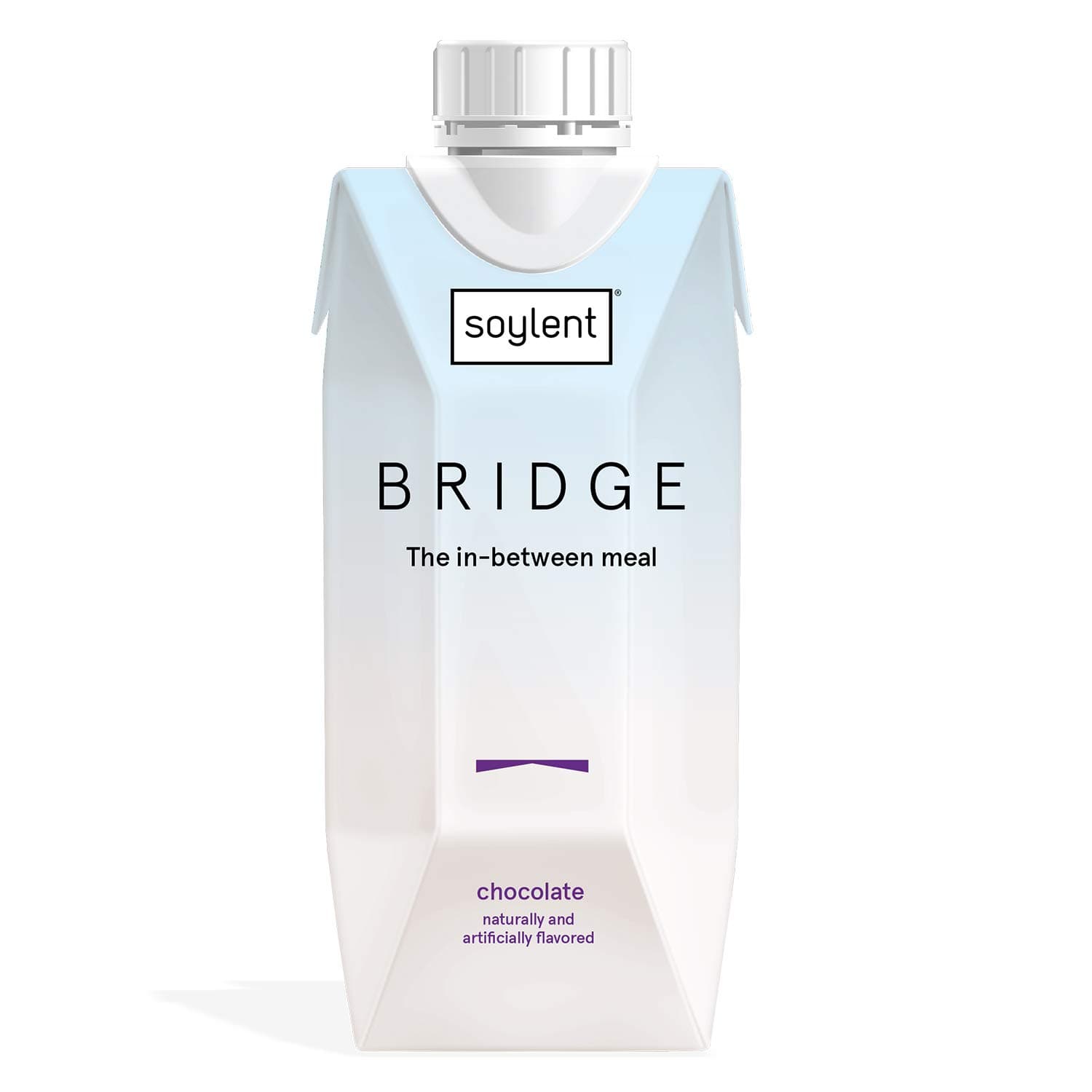 Soylent Bridge Chocolate Plant Protein Nutrition Shake, 11 Oz (Pack of 12)