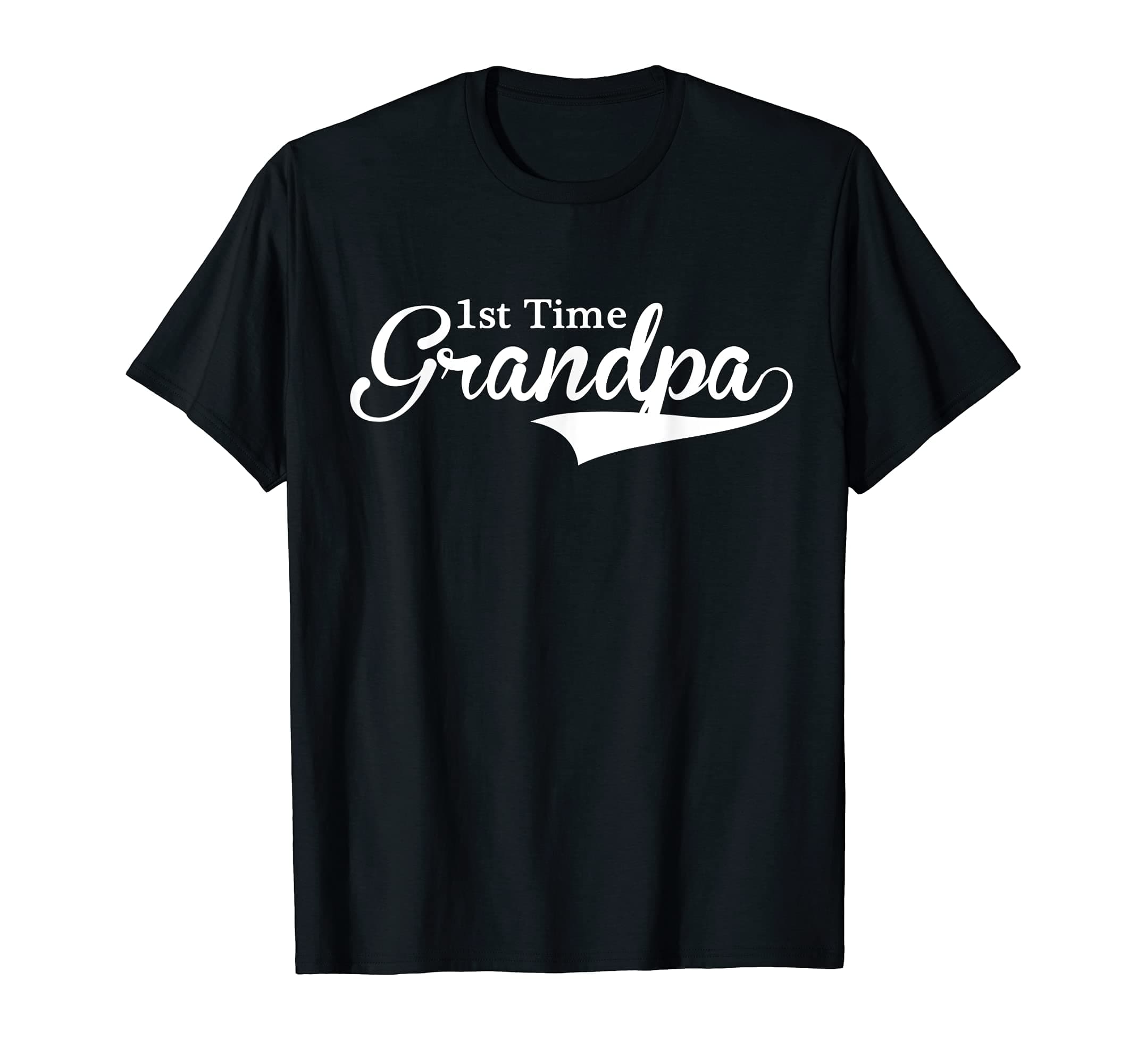 Mens 1st Time Grandpa T-Shirt