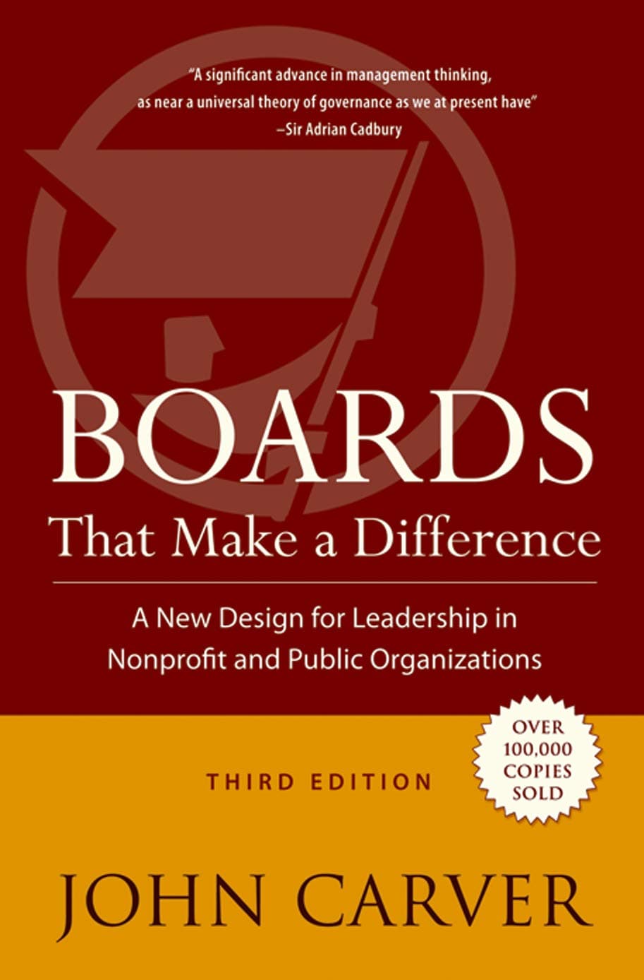 Boards That Make a Difference: A New Design for Leadership in Nonprofit and Public Organizations (J-B Carver Board Governance Series)