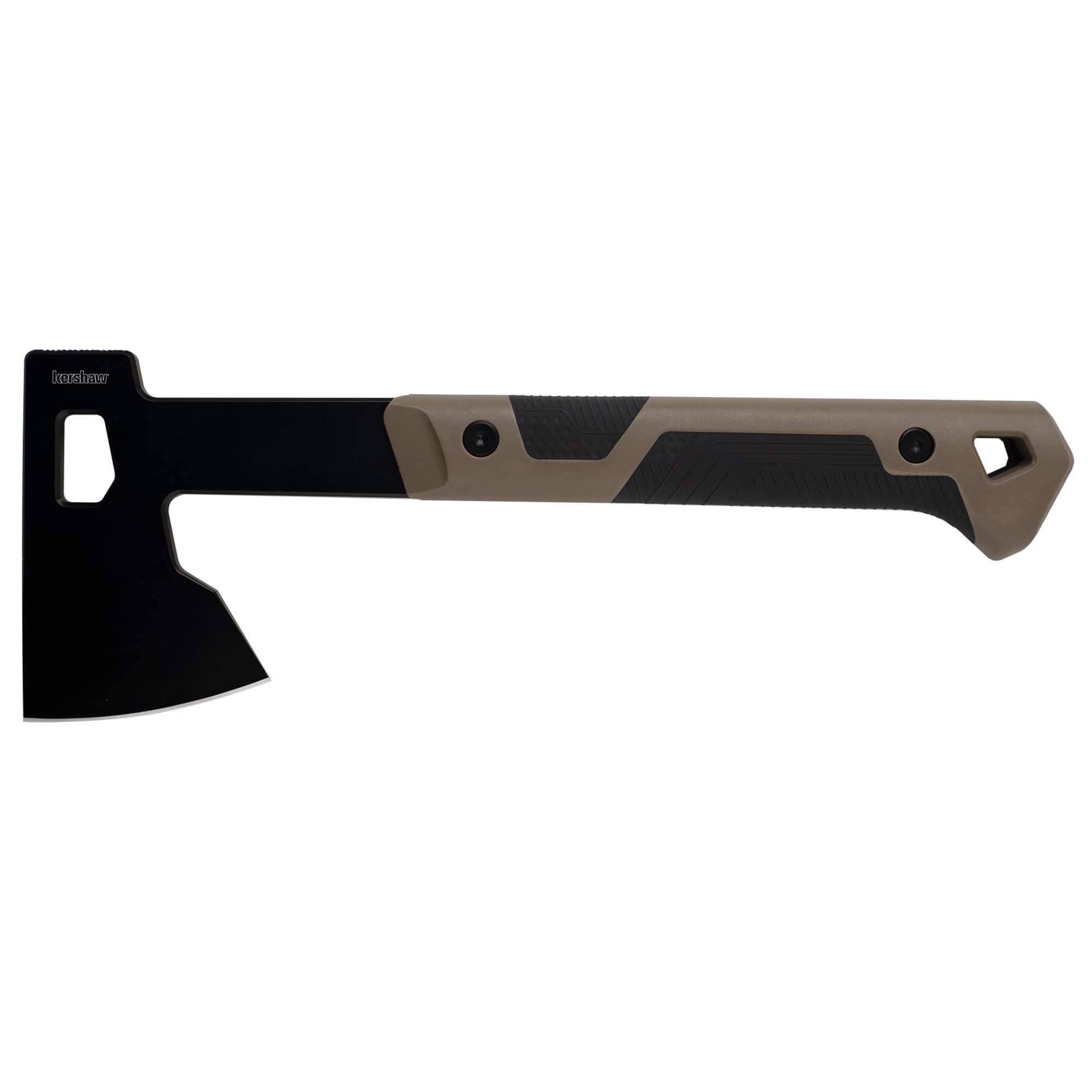 Kershaw Deschutes Hatchet Camp Ax, Full Tang, Stainless Steel (1075)