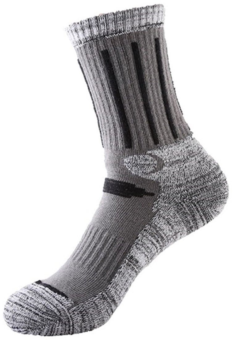 Huathy Men¡¯s Outdoor Skiing Climbing High Terry Socks Full Cushion General Athletic