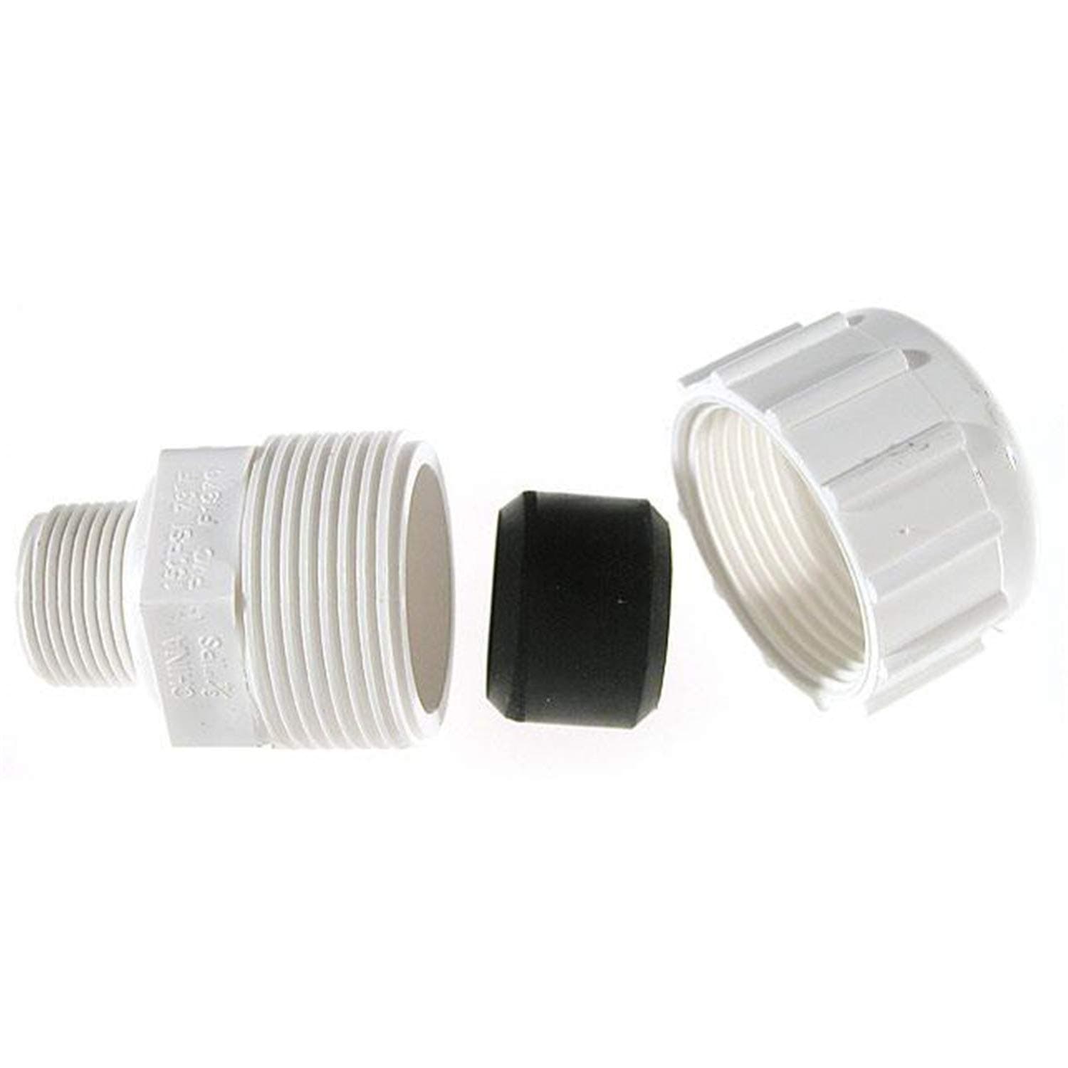 B and K 161-104 PVC Compression Male Adapters, 3/4"