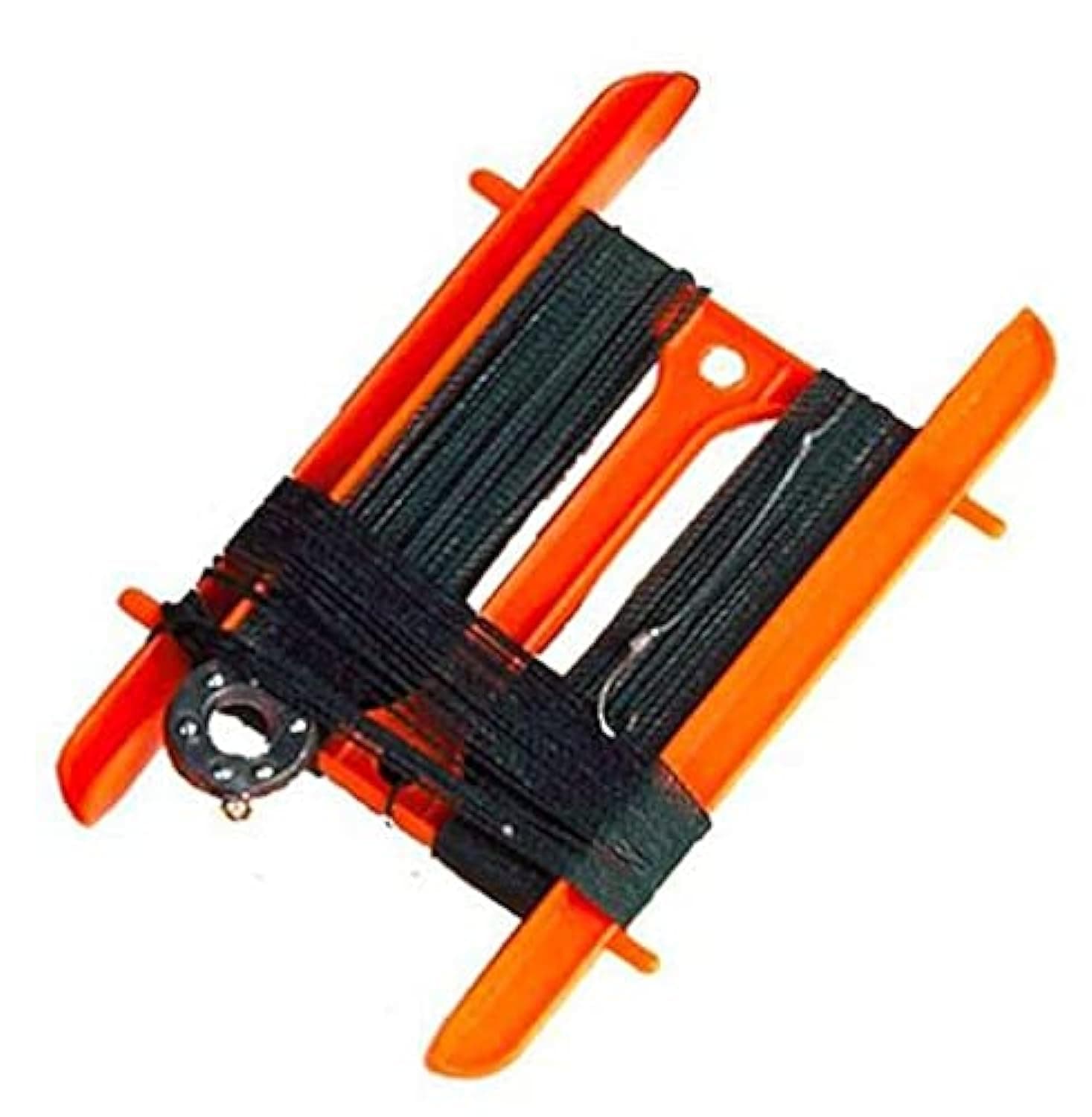 Ossian Large Crab Hand Line Reel with 13m of Rope Booms Weight Bait Bag – Safe Fishing and Crabbing Fun for Adults Kids Family - Catch and Trap Fish Prawn Crayfish Lobster