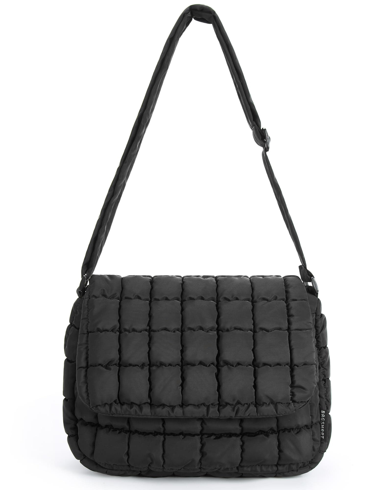bagsmartLightweight Crossbody Bags for Women, Quilted Puffer Cross body Purse with Adjustable Strap