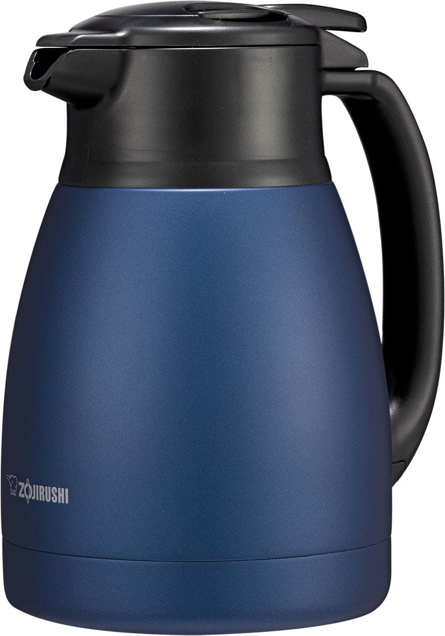 SH-HC10AD Stainless Steel Vacuum Carafe, 1-Liter, Matte Navy