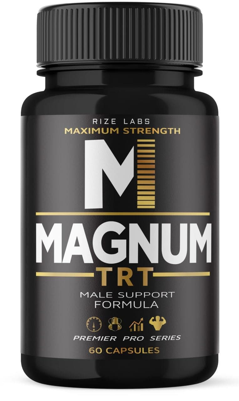 Magnum TRT - Magnum TRT Supplement for Men, Magnum TRT Capsules to Improve Performance and Confidence, MagnumTRT Reviews (60 Capsules)