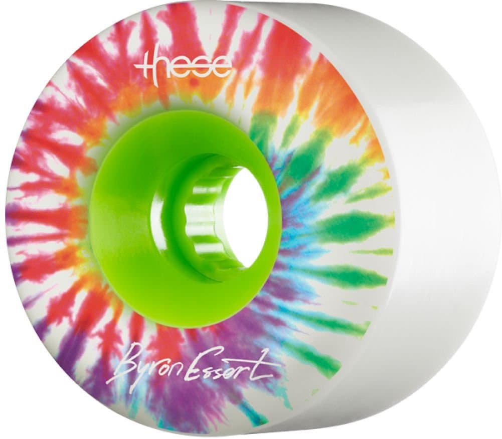 These Essert Frf - 727 72mm 78a White/Tie Dye/Green Wheels (Set Of 4)