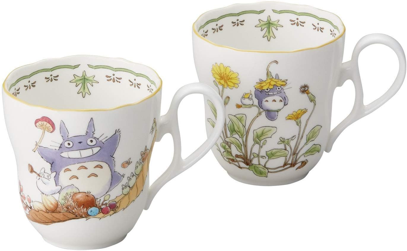 NoritakeStudio Ghibli Totoro Mug Pair Set