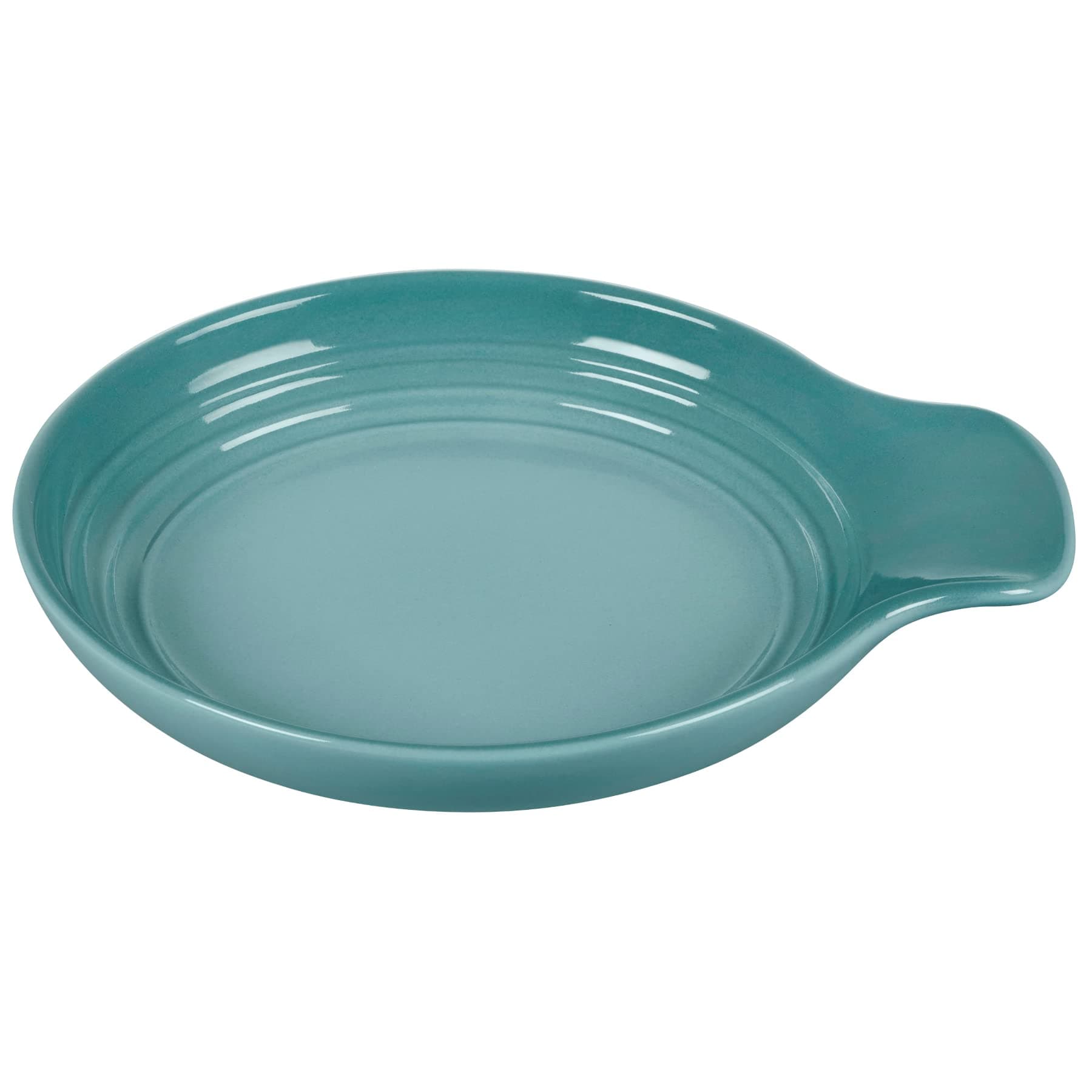 Le Creuset Signature Stoneware Spoon Rest, 6 Inches, Sea Salt