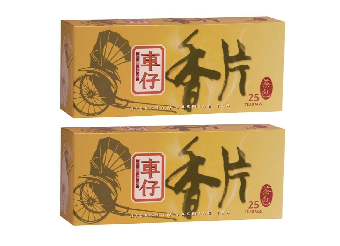 Rickshaw Chinese Teabags Jasmine Tea 25pcs tea bags x 2 boxes