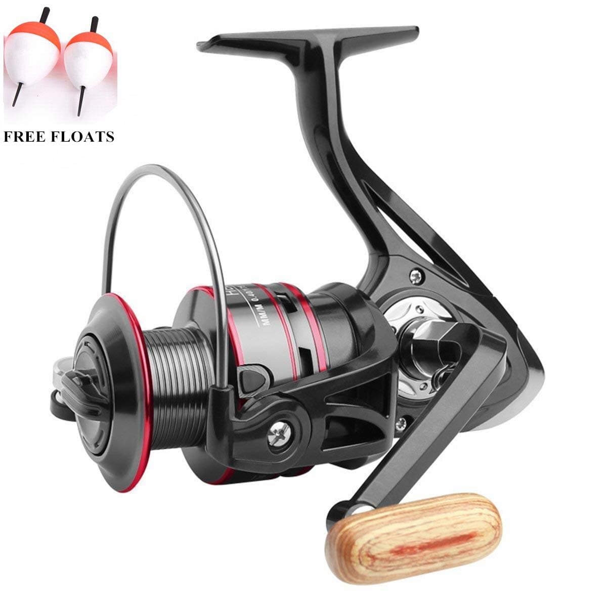 Ecoolbuy Boat Rock Spinning Fishing Reel 12BB 5.2 : 1 Metal Carp Fishing Wheel Spinning Reel 1000 2000 3000 4000 5000 6000 7000 Series