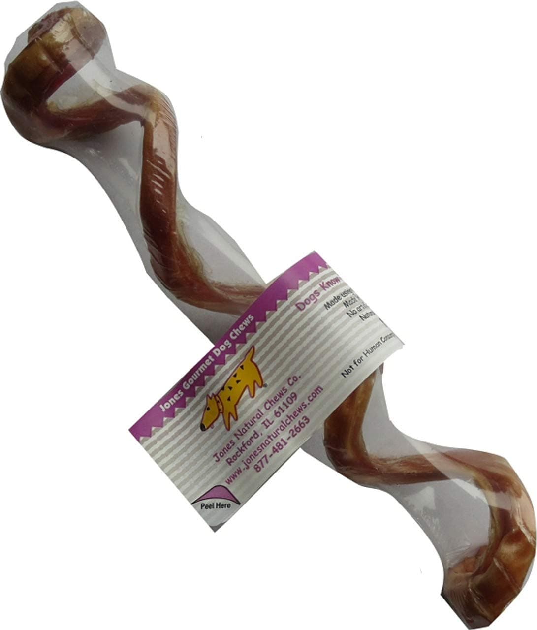 Curly Q Bully Stick 6-8 in Natural Beef Treat
