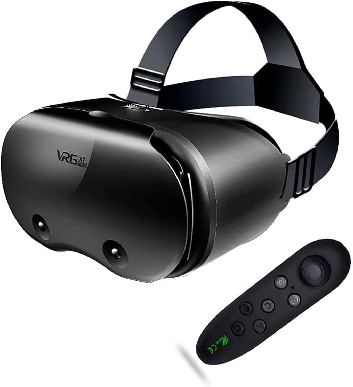 VR Headset for Phone - Virtual Reality Headset for kids & adults. Android & iPhone VR headset for Video Game & 3D Movies. Phone VR headsets with remote controller. Head VR Glasses for iphone