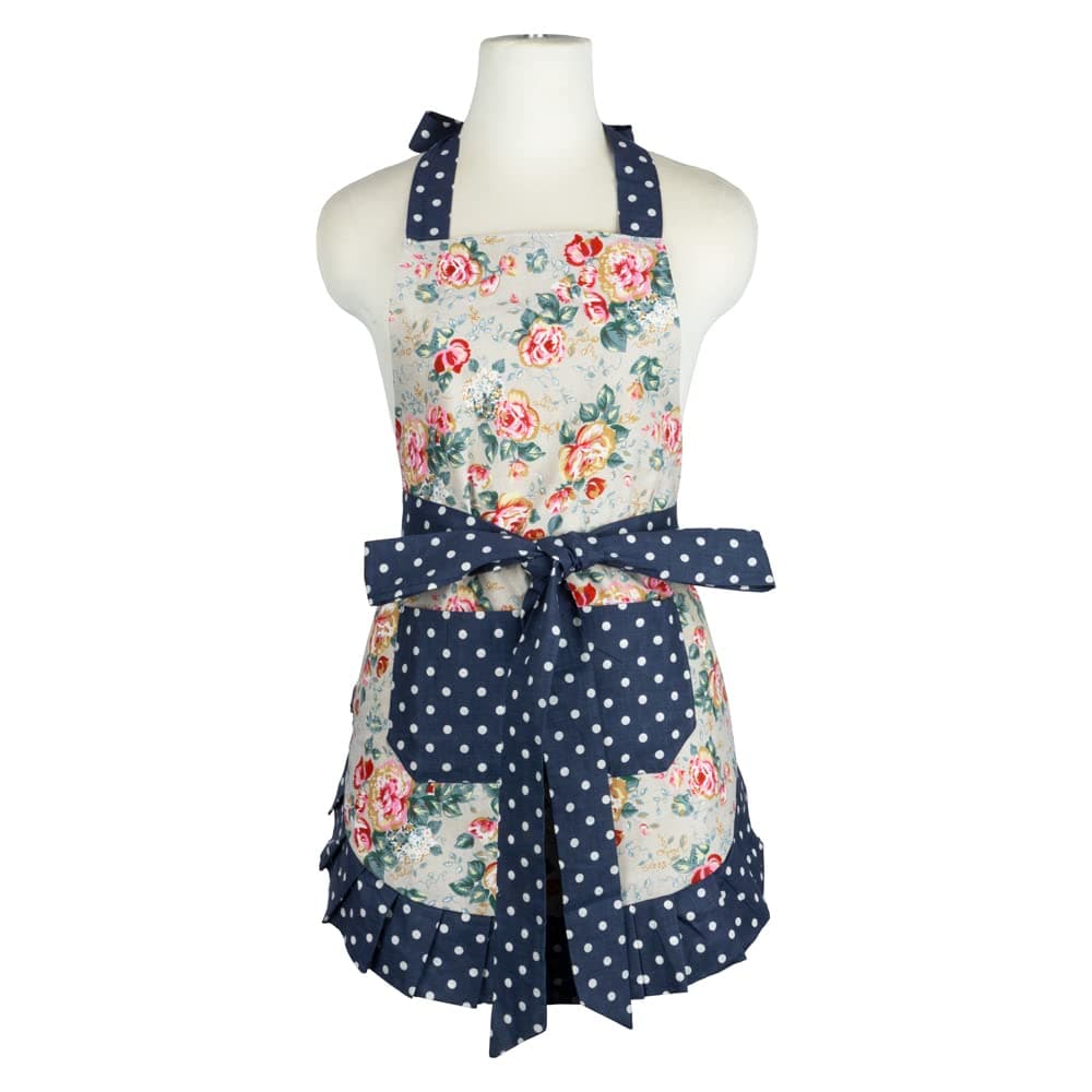 NEOVIVA Kitchen Aprons for Women with Pockets,Cooking Aprons for Women,Vintage Apron for Bakers Gardening, Mother's Day Gifts