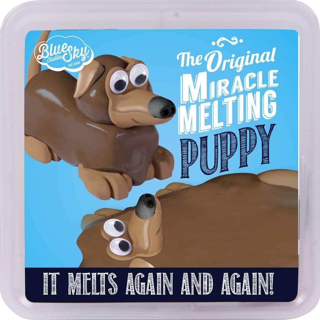 The Original Miracle Melting Puppy - Putty Dog Fun Novelty Desk Toy Animal - Stocking Filler Present