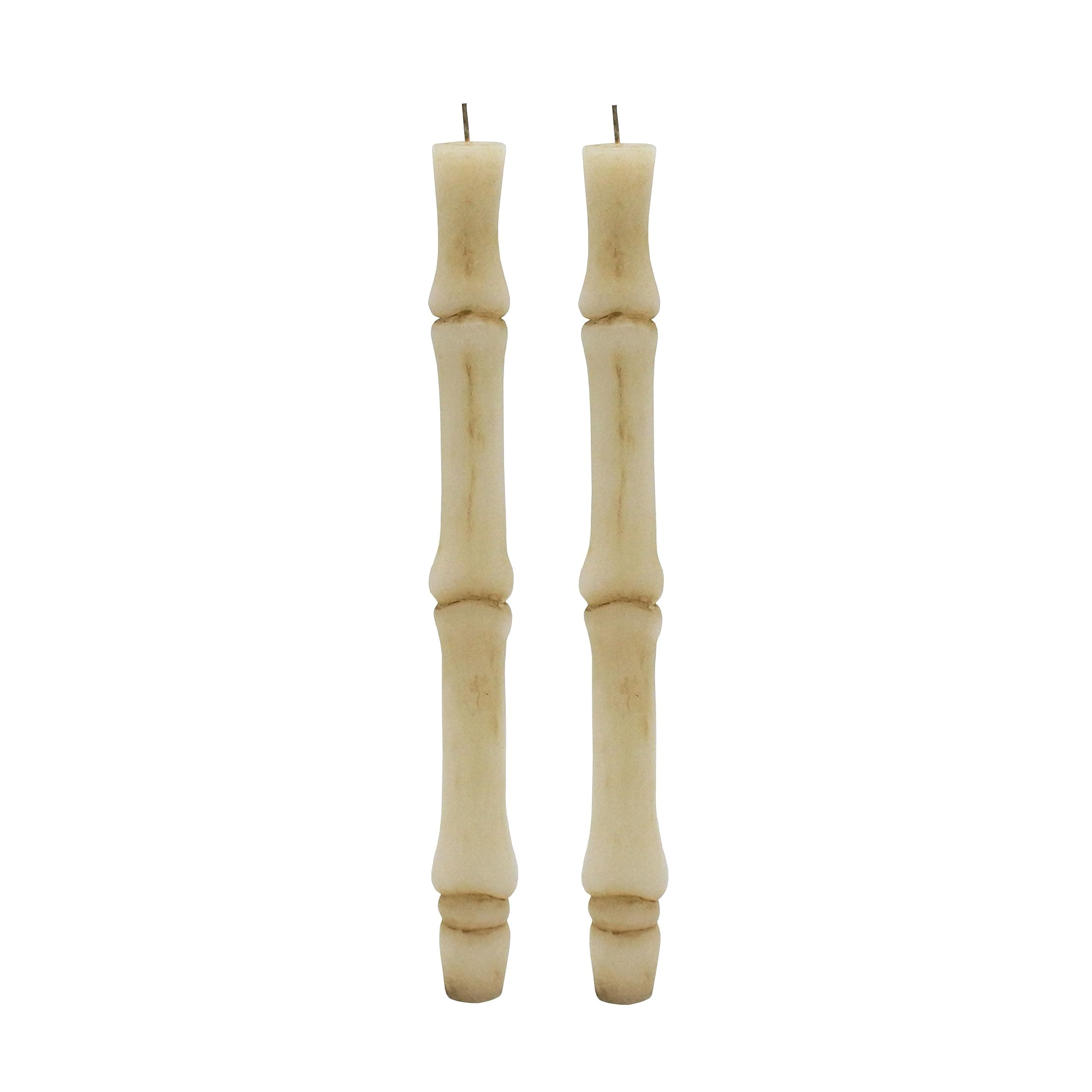 10”; Skeleton Halloween Taper Candles by Ashland®, 2ct., Halloween Decorations