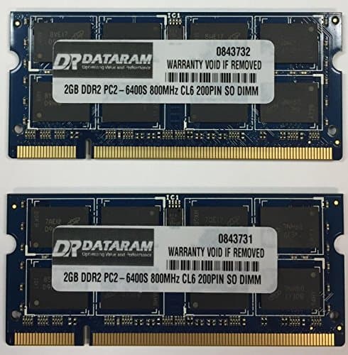 4GB (2X2GB) DDR2 Memory for Toshiba Satellite L305-S5919