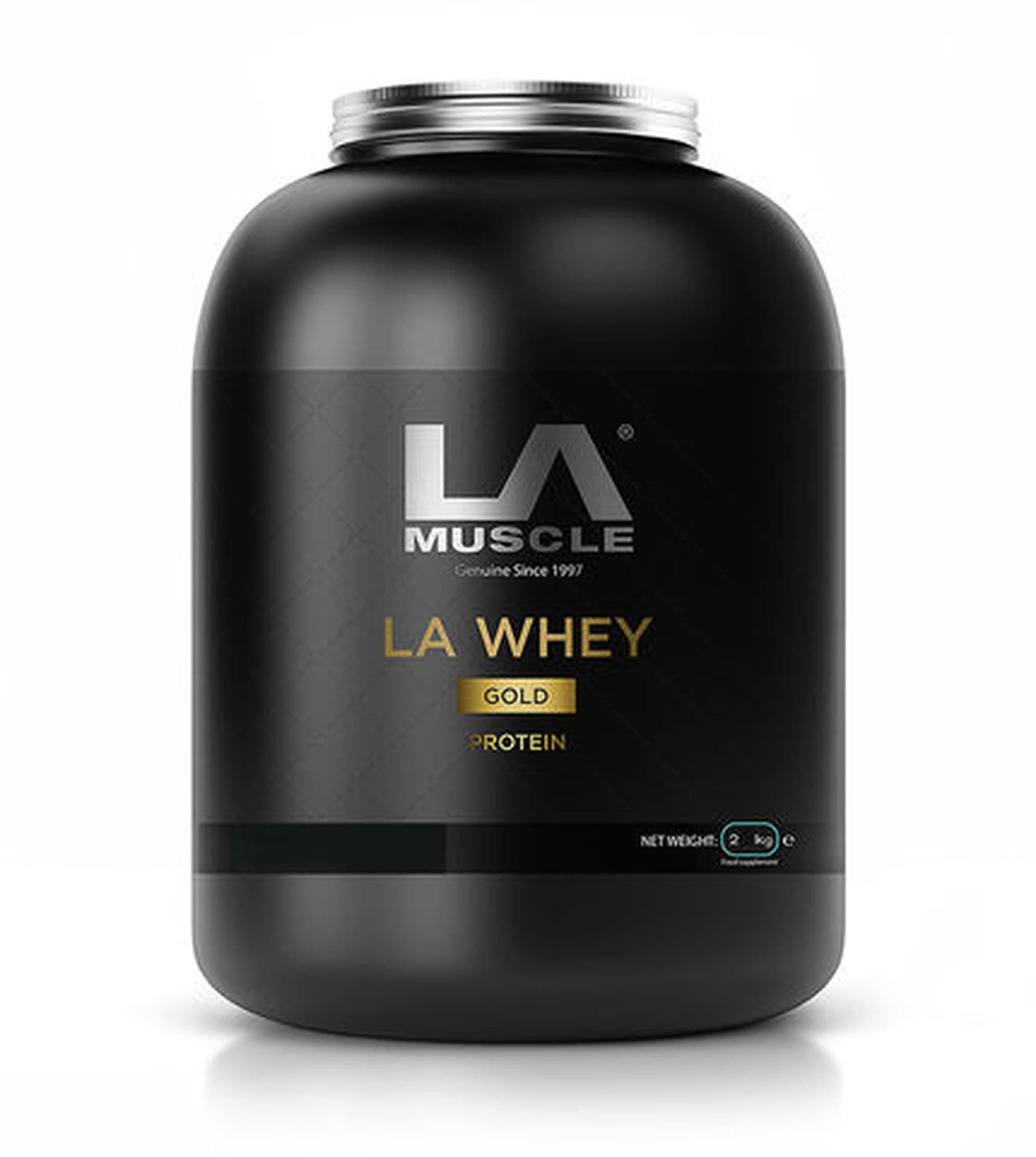 LA Whey Gold Diet 2kg (Vanilla Flavour) Triple Filtered, Highest Biological Value Protein Powder