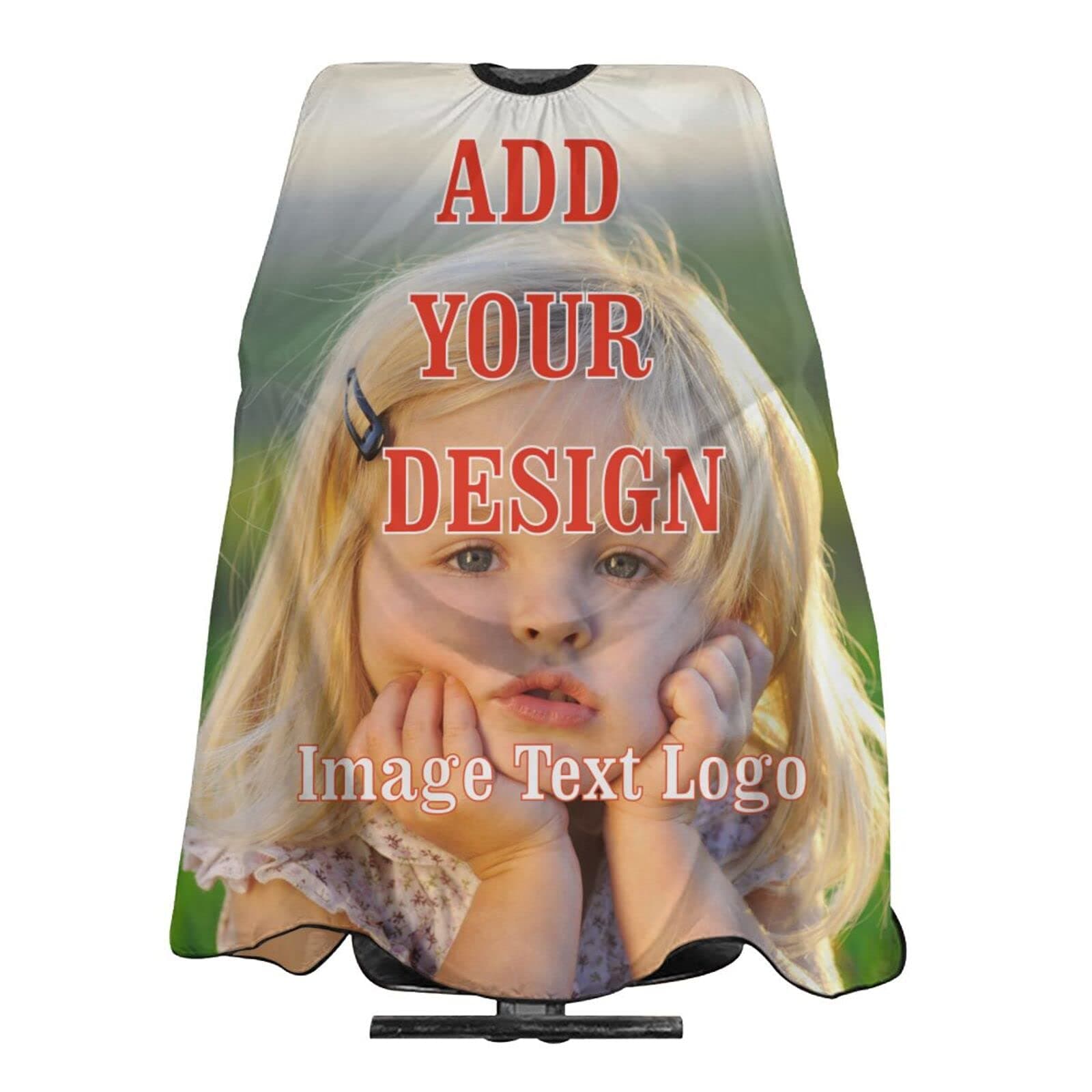 - Custom Barber Cape Personalized Hair Cutting Capes with Adjustable Neckline Hairdresser Cape for Home Salon Barbershop