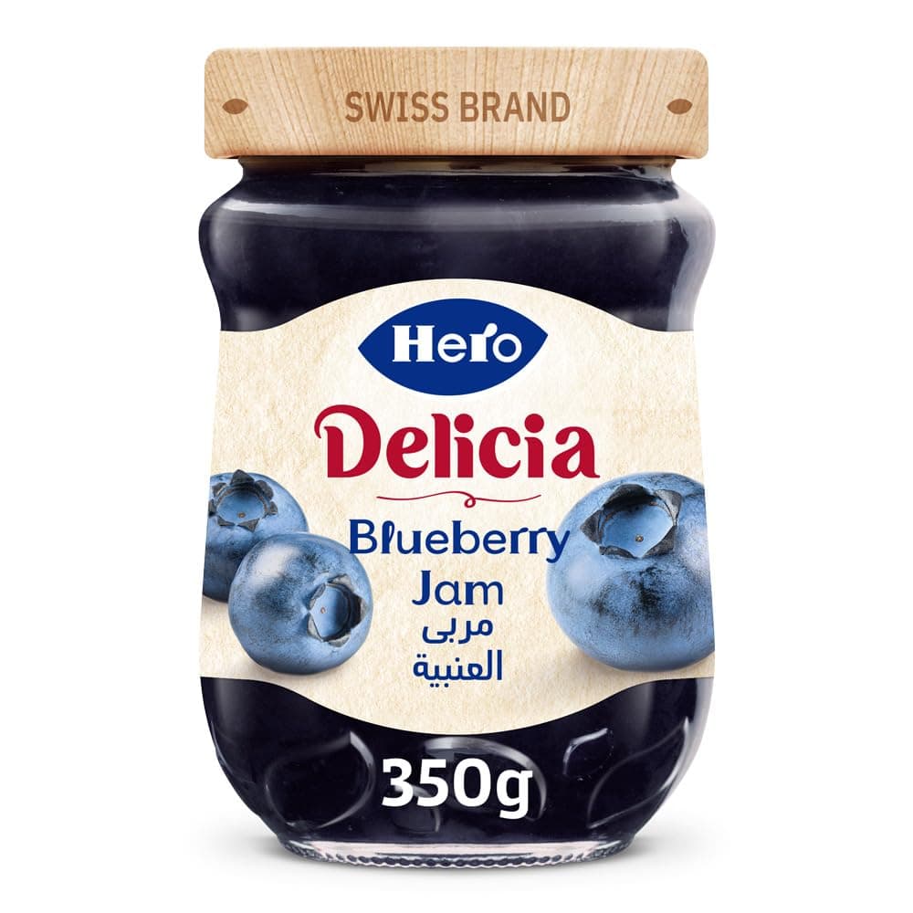 Hero Blueberry Preserve Jam, 350 gm