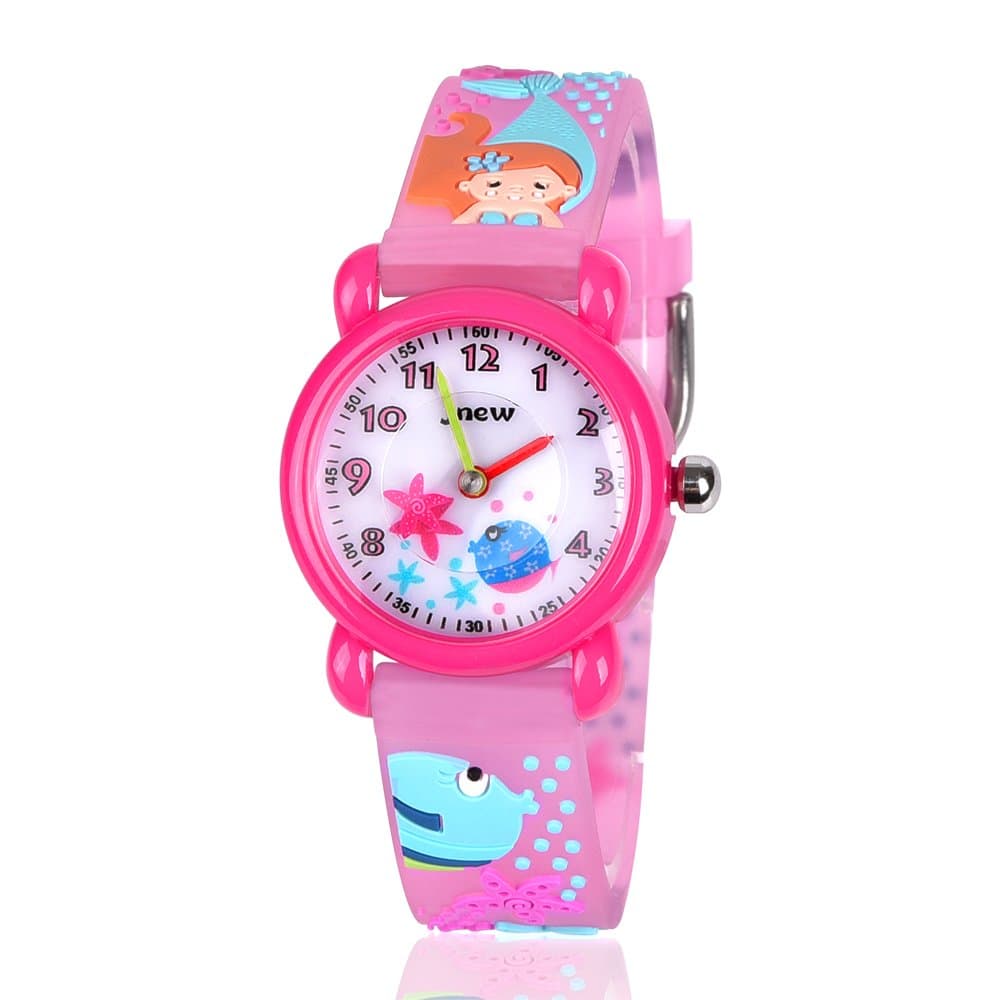Kids Gift 3D Cartoon Waterproof Toddler Watch for Girls, Gifts for Girls Age 3-8