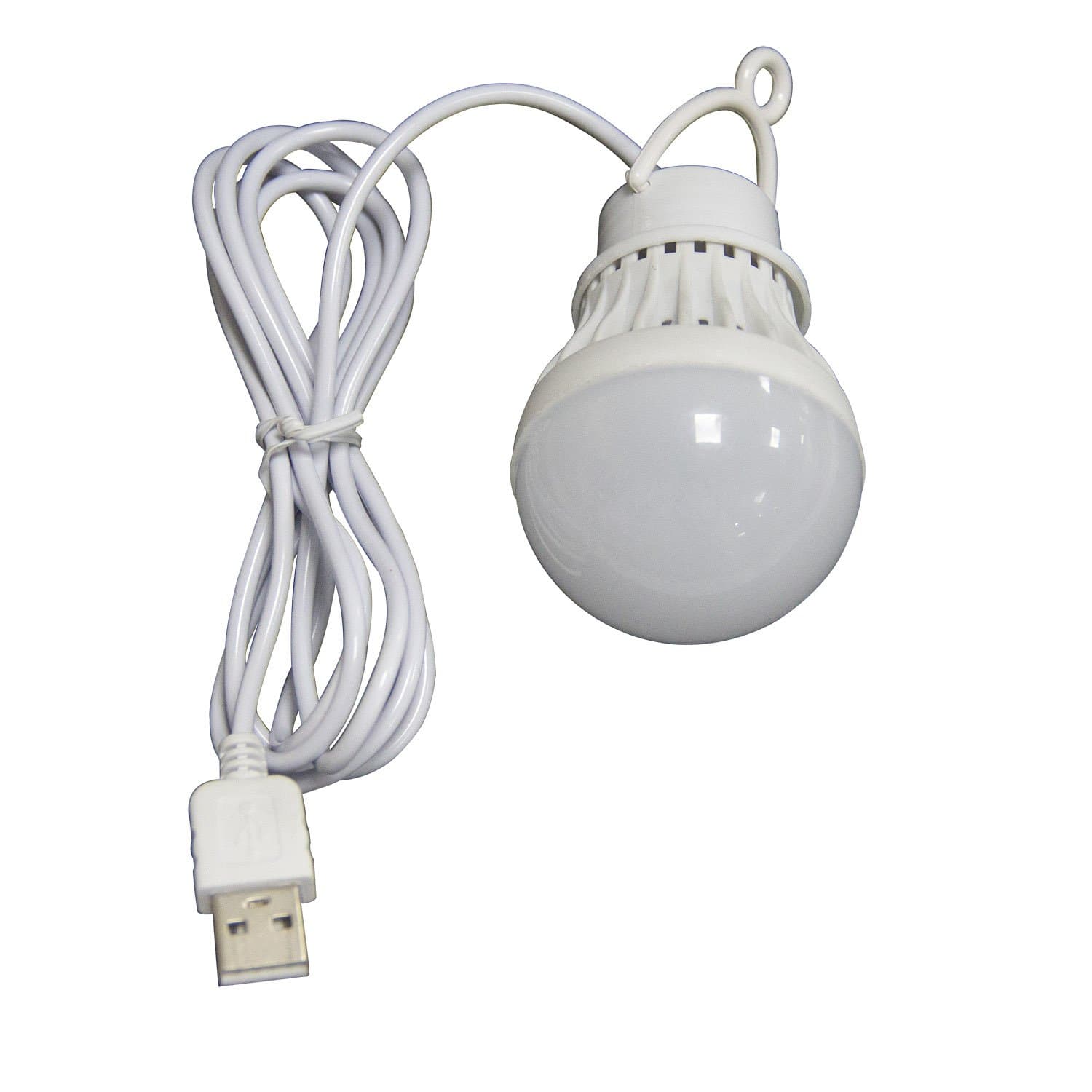 LED Light for Camping Hiking Outdoor Children Bed Lamp Portable USB LED Bulb, Emergency Light 3W 5V White (3W)