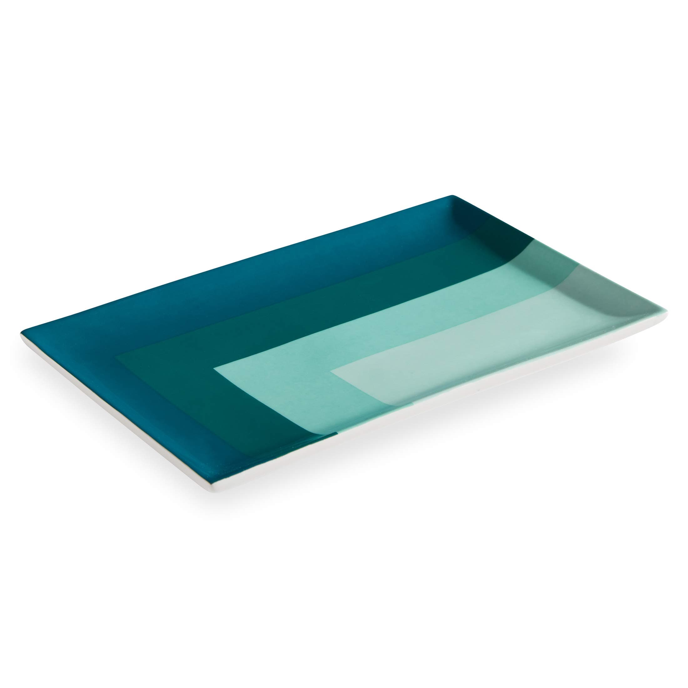 Now House by Jonathan Adler Chroma Trinket Decorative Tray, Green