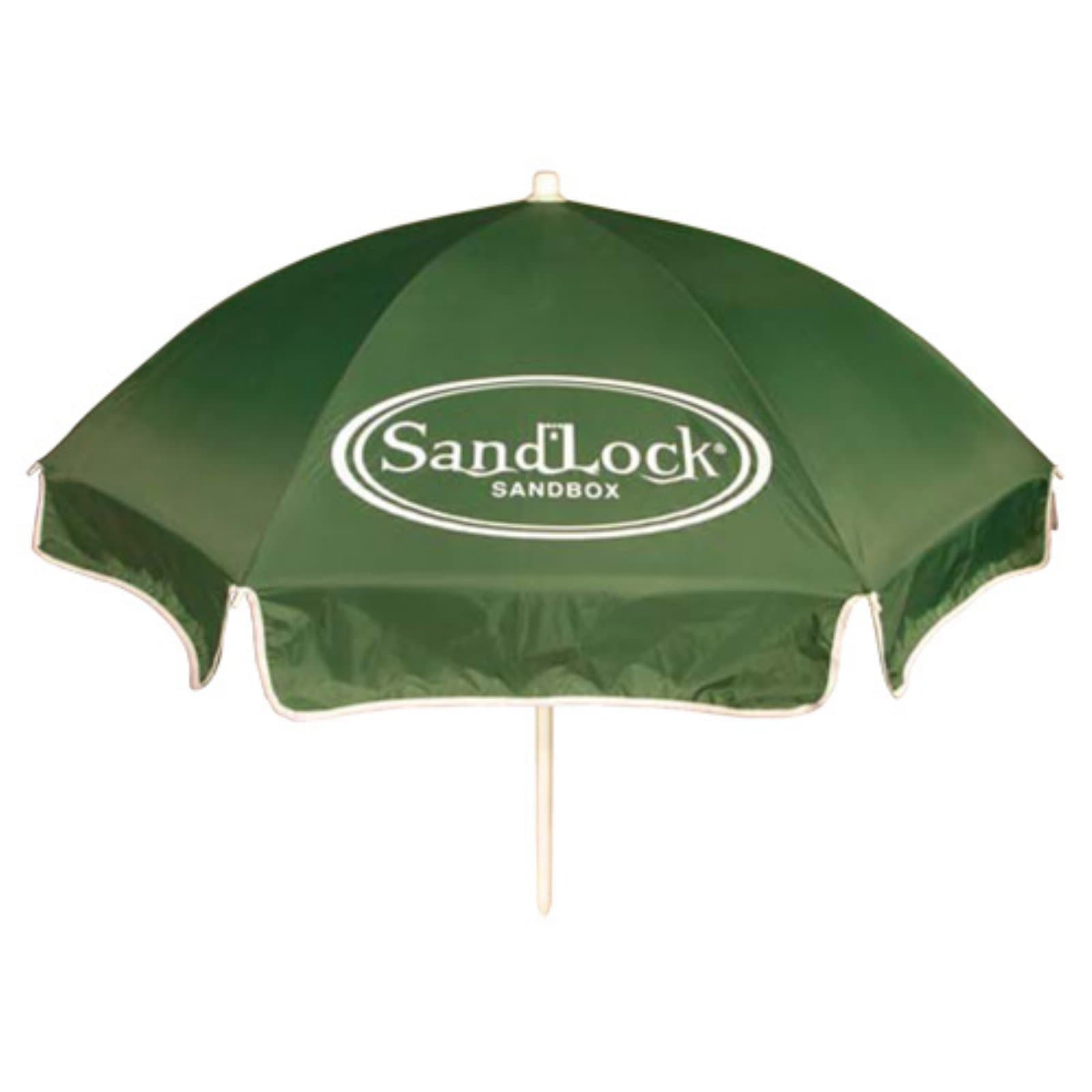 Sand Lock Umbrella w Nylon Fabric and Metal Pole