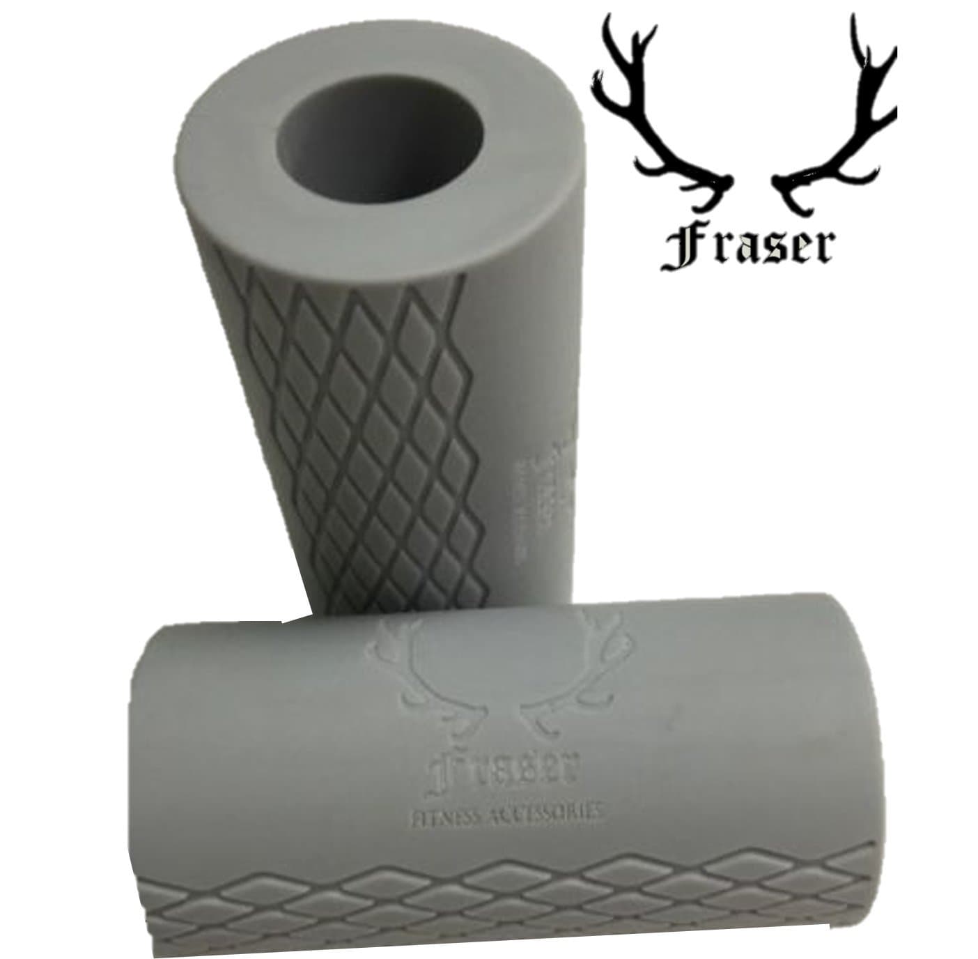 Thick Bar Fat Grips For Barbell and Dumbbells - Increased Arm Strength and Size 1 PAIR