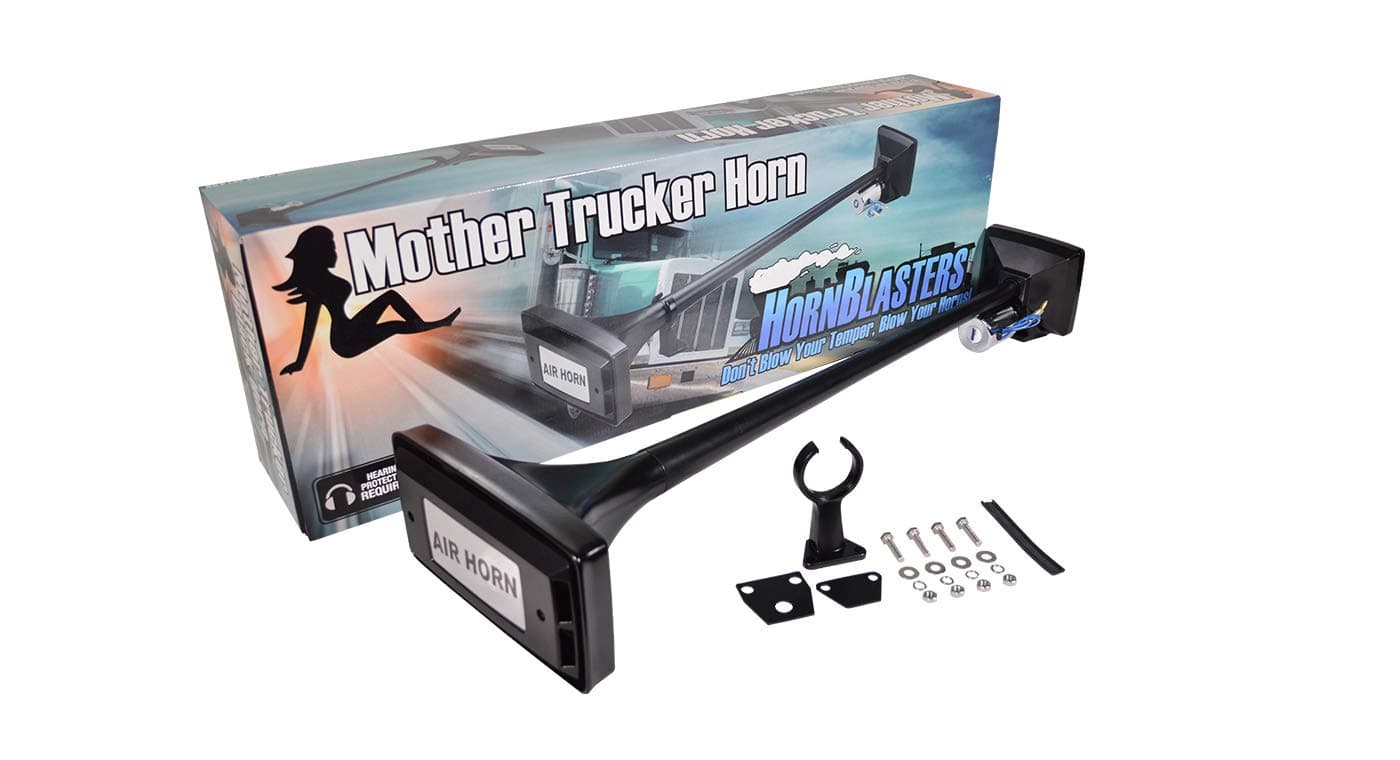 Hornblasters Black Mother Truck Horn Only - Big Rig Sound