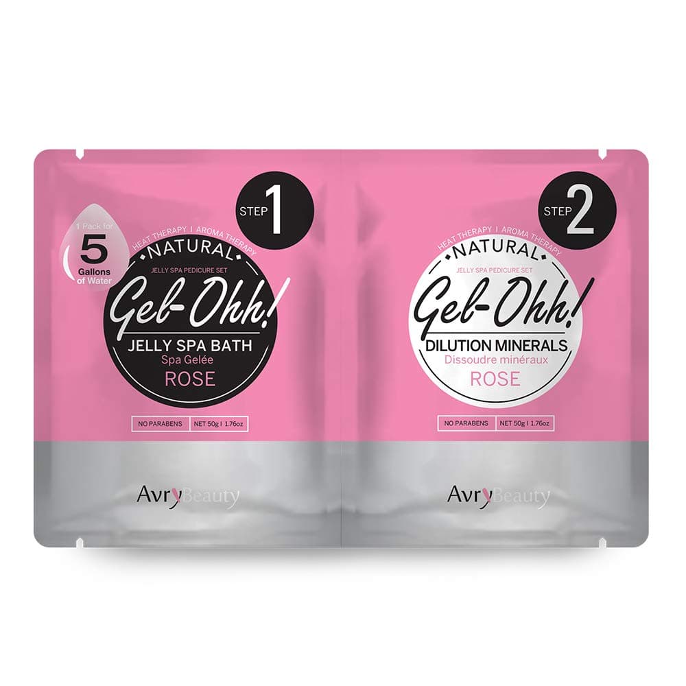 AvryBeauty Gel-Ohh Jelly Spa - Rose, 1 ct.
